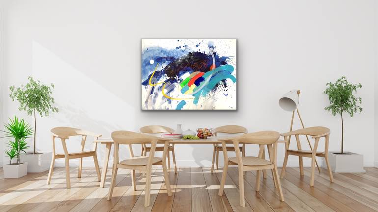 Original Abstract Painting by Deepa Koshaley