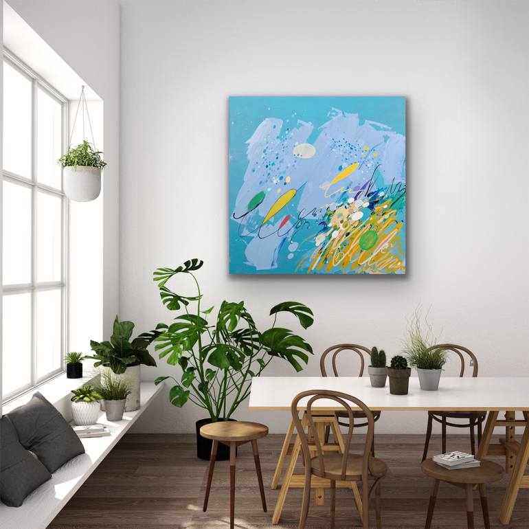 Original Abstract Expressionism Abstract Painting by Gaurii S Kumaar