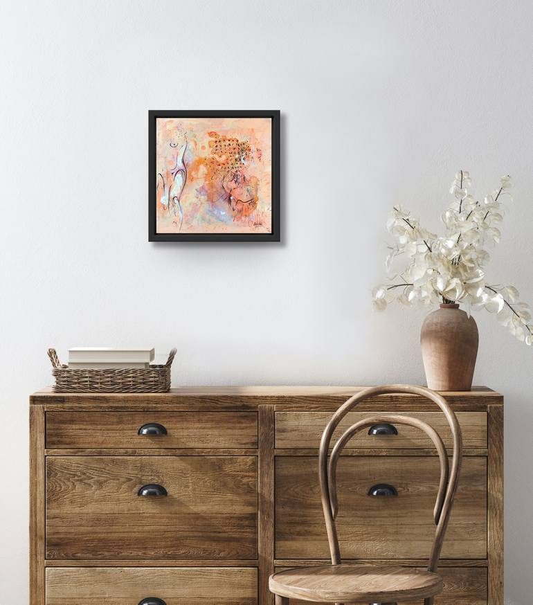 Original Abstract Expressionism Abstract Painting by Gaurii S Kumaar