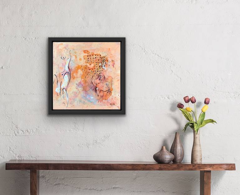 Original Abstract Expressionism Abstract Painting by Gaurii S Kumaar