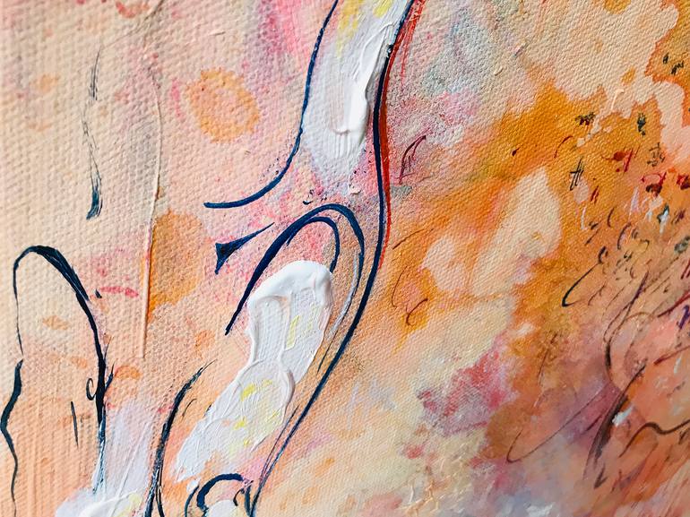 Original Abstract Expressionism Abstract Painting by Gaurii S Kumaar