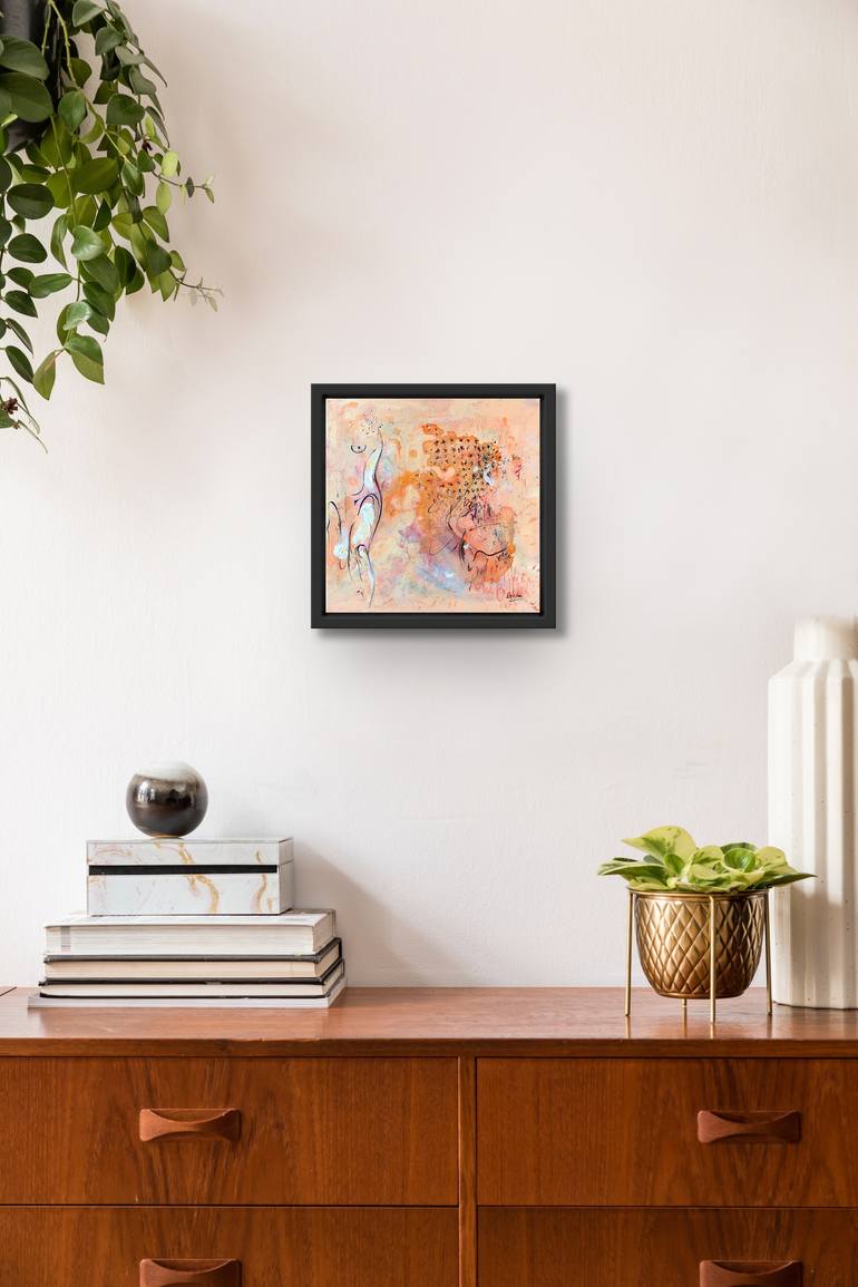 Original Abstract Expressionism Abstract Painting by Gaurii S Kumaar