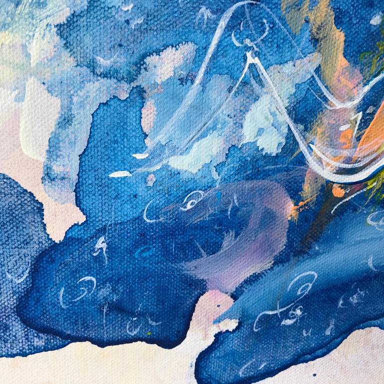 Original Abstract Expressionism Abstract Painting by Gaurii S Kumaar