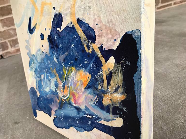 Original Abstract Expressionism Abstract Painting by Gaurii S Kumaar