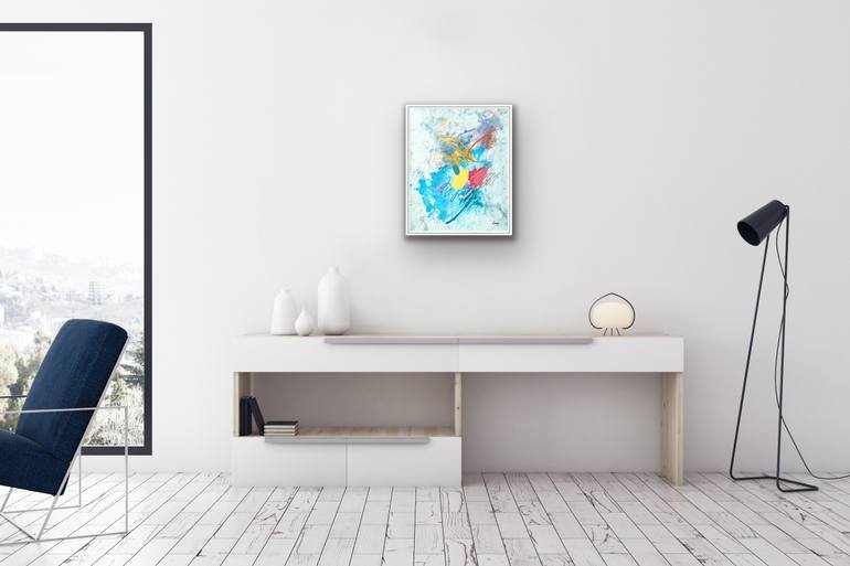 Original Abstract Expressionism Abstract Painting by Gaurii S Kumaar