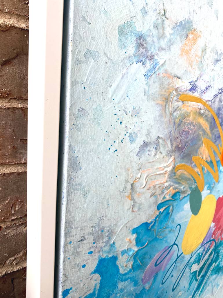 Original Abstract Expressionism Abstract Painting by Gaurii S Kumaar