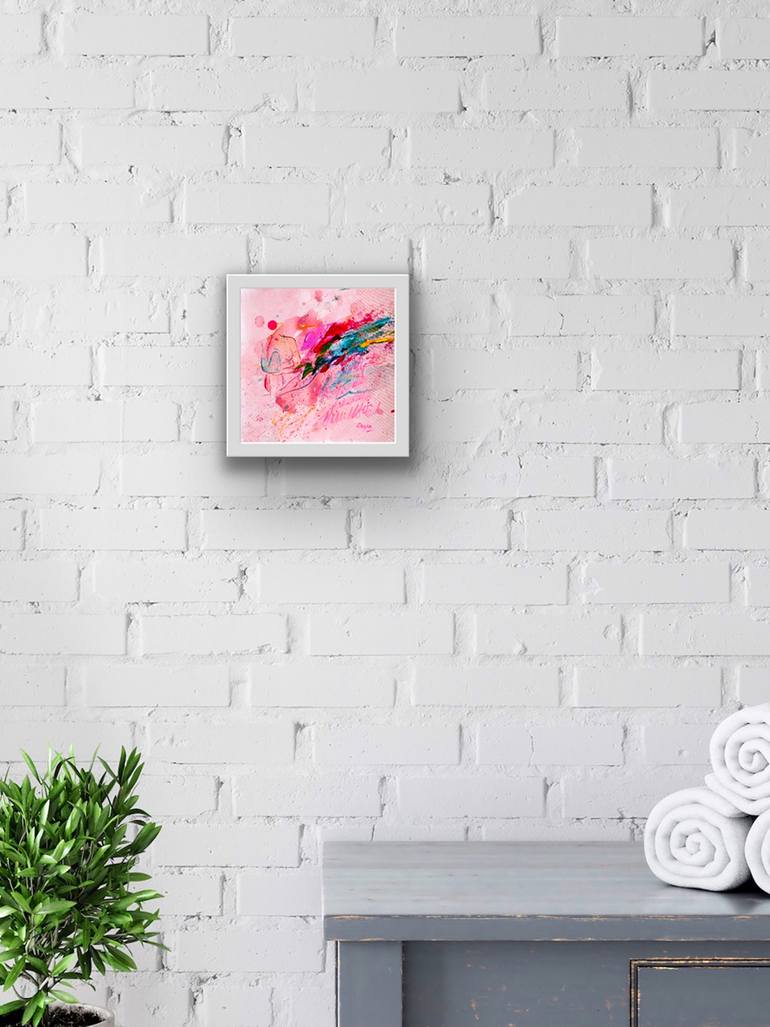 Original Abstract Expressionism Abstract Painting by Gaurii S Kumaar