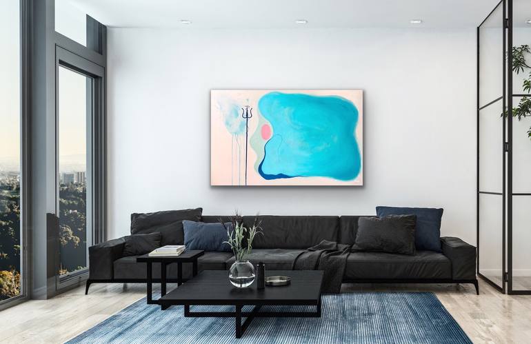Original Abstract Expressionism Abstract Painting by Gaurii S Kumaar