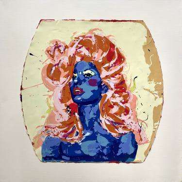 Original Abstract Expressionism Women Paintings by Tatiana Hantig