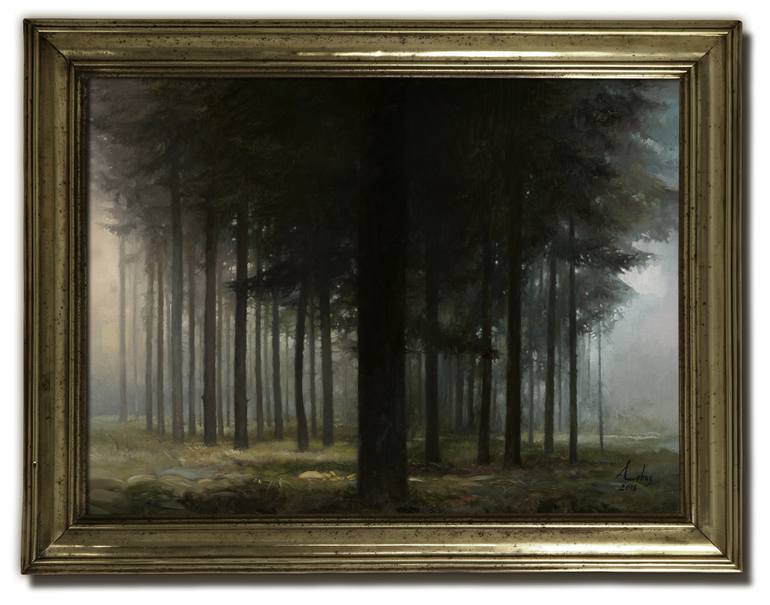 Original Landscape Painting by Artur Lobus