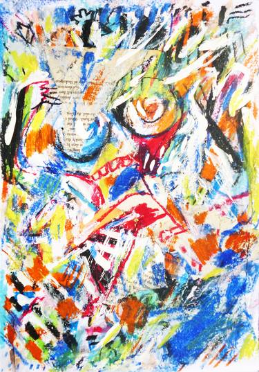 Print of Abstract Expressionism Graffiti Paintings by PAINTER Marijan Loncar