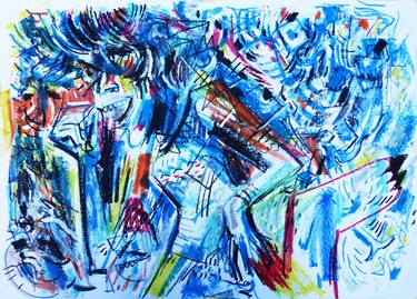Print of Abstract Expressionism Culture Paintings by PAINTER Marijan Loncar