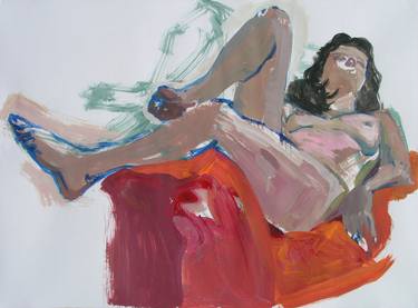 Print of Expressionism Nude Paintings by Kerry Smith