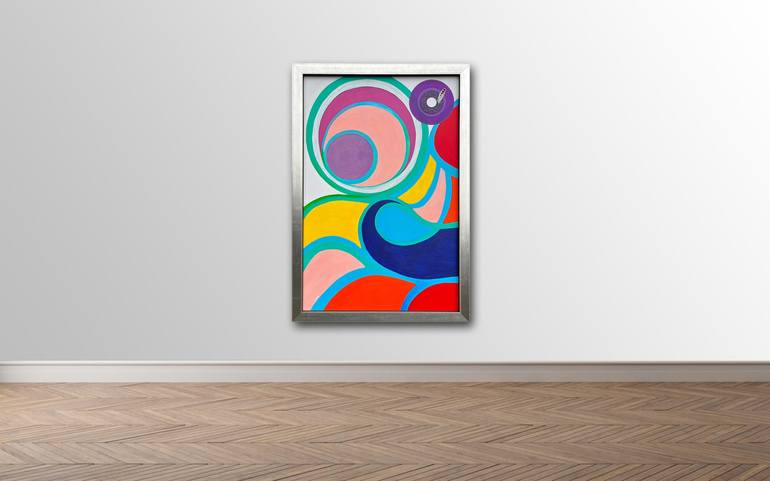 Original Contemporary Abstract Painting by Lara Oshon