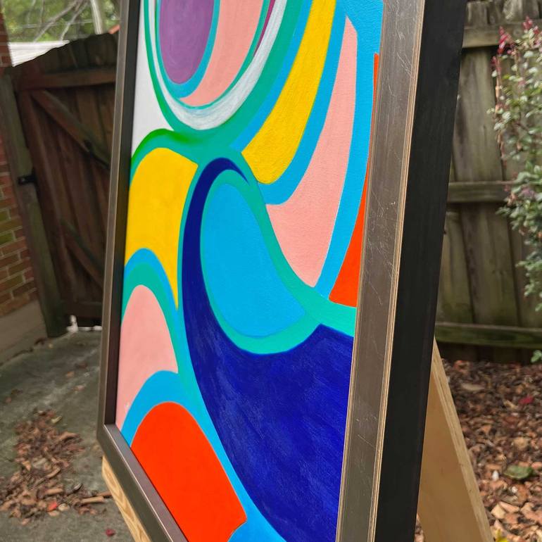 Original Contemporary Abstract Painting by Lara Oshon