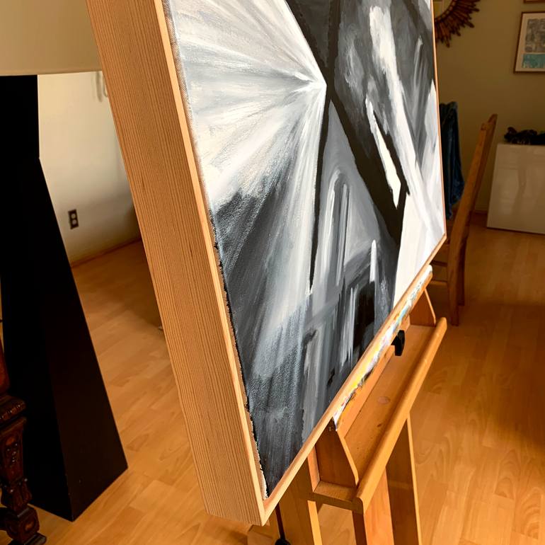 Original Abstract Expressionism Abstract Painting by Lara Oshon