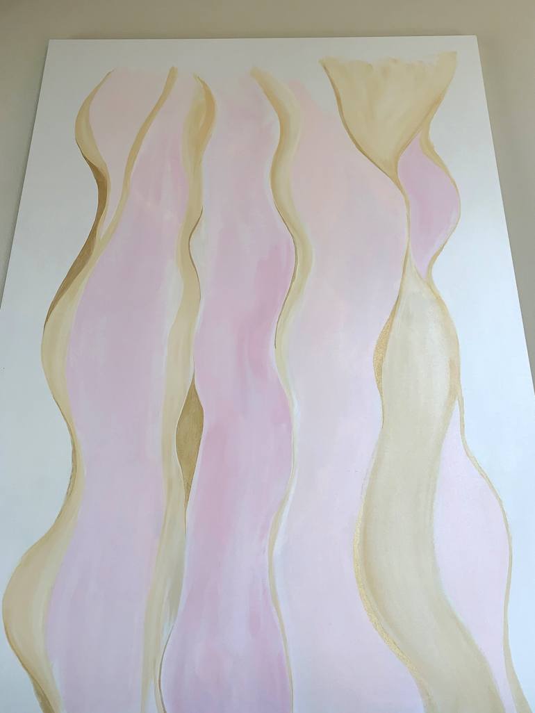 Original Abstract Women Painting by Lara Oshon