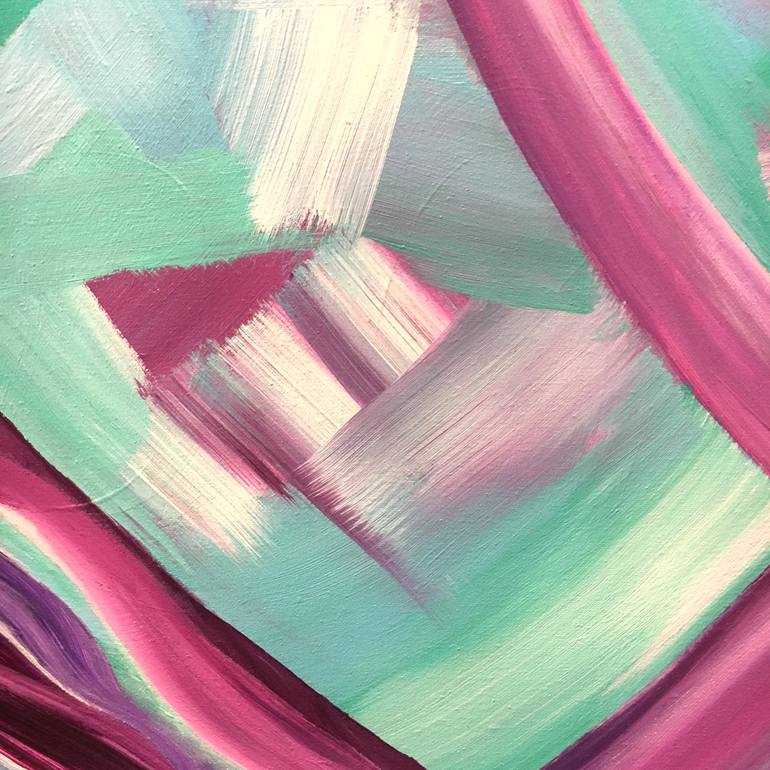 Original Abstract Expressionism Abstract Painting by Lara Oshon