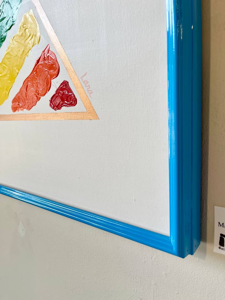 Original Abstract Love Painting by Lara Oshon