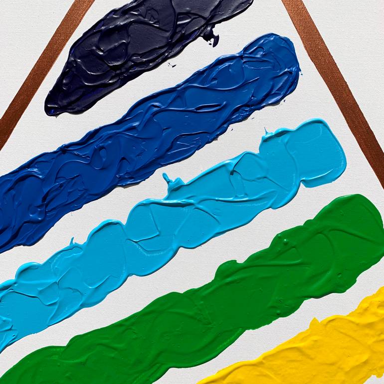 Original Abstract Love Painting by Lara Oshon