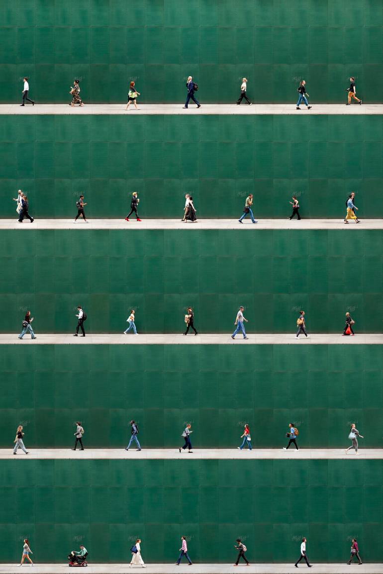 Time Lapse. 5th Avenue, NYC (Dye Sub Aluminum) Original  Photography by Xan Padron