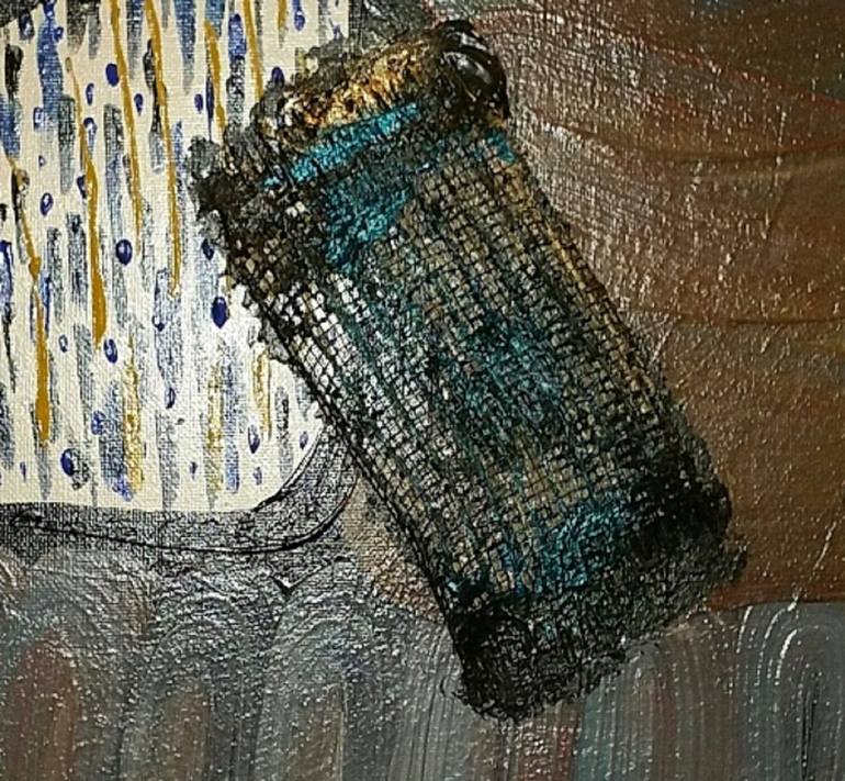 Original Dada Abstract Painting by Beautiful Innovations