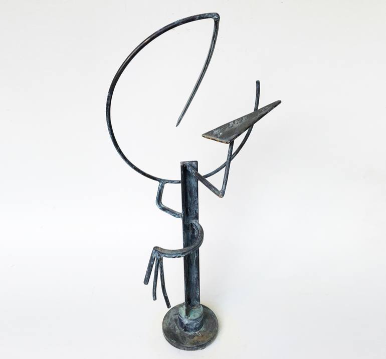 Original Abstract Expressionism Abstract Sculpture by Jeff Owen