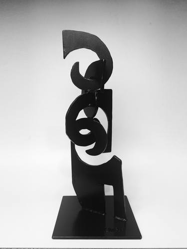 Original Abstract Sculpture by Jeff Owen