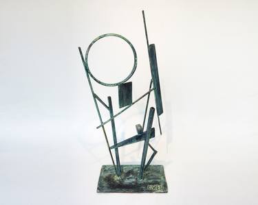 Original Abstract Expressionism Abstract Sculpture by Jeff Owen