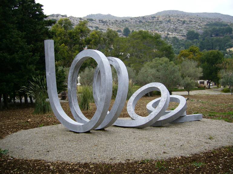 Original Abstract Nature Sculpture by Joan Barrantes