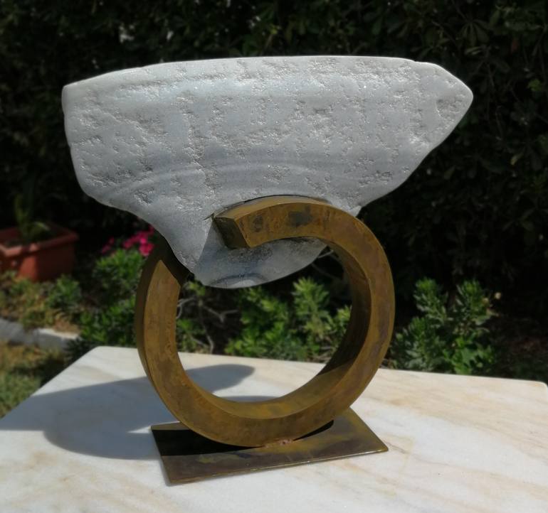 Original Minimalism Abstract Sculpture by Joan Barrantes