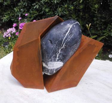 Original Abstract Sculpture by Joan Barrantes