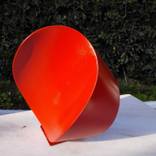 Circular movement in red by Joan Barrantes