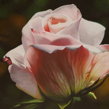 Original Floral Painting by Sharon Huntley-Land