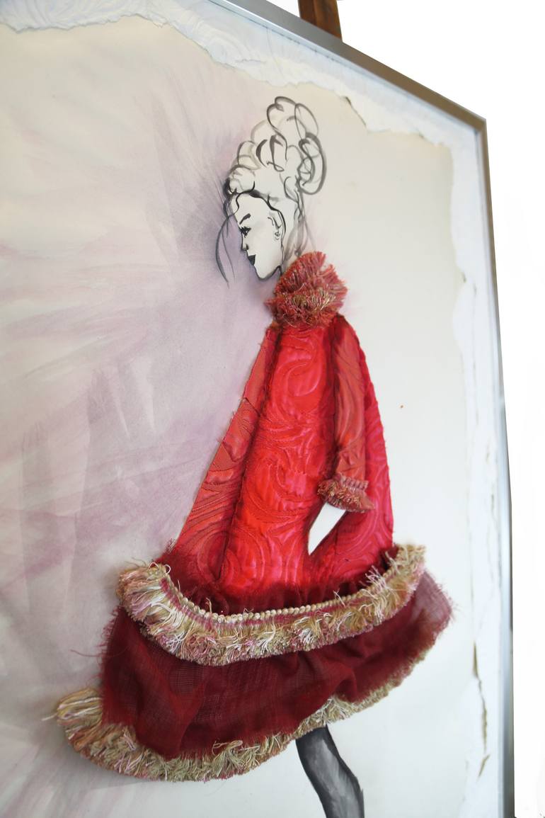 Original Figurative Fashion Painting by Ornella Gallo Di Fortuna 