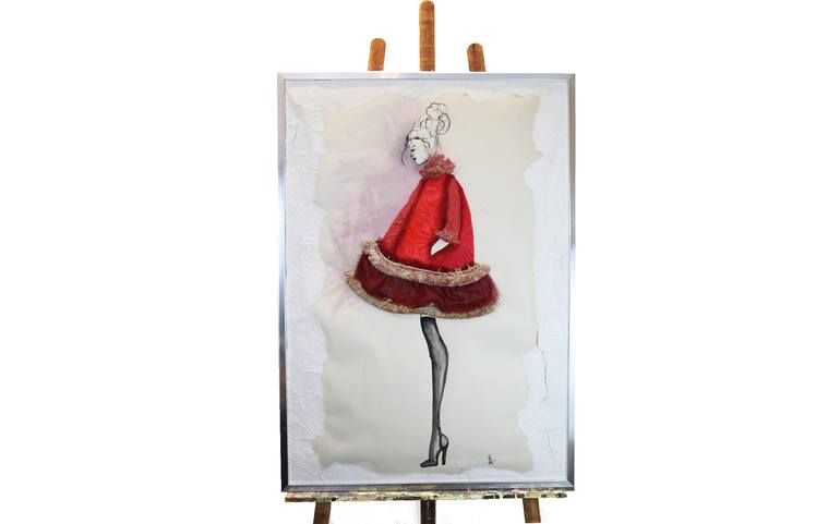 Original Figurative Fashion Painting by Ornella Gallo Di Fortuna 