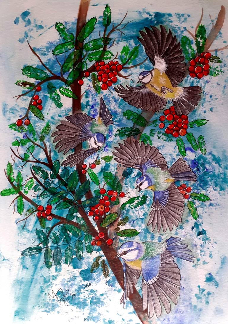 Original Realism Animal Painting by Marika Fyfe