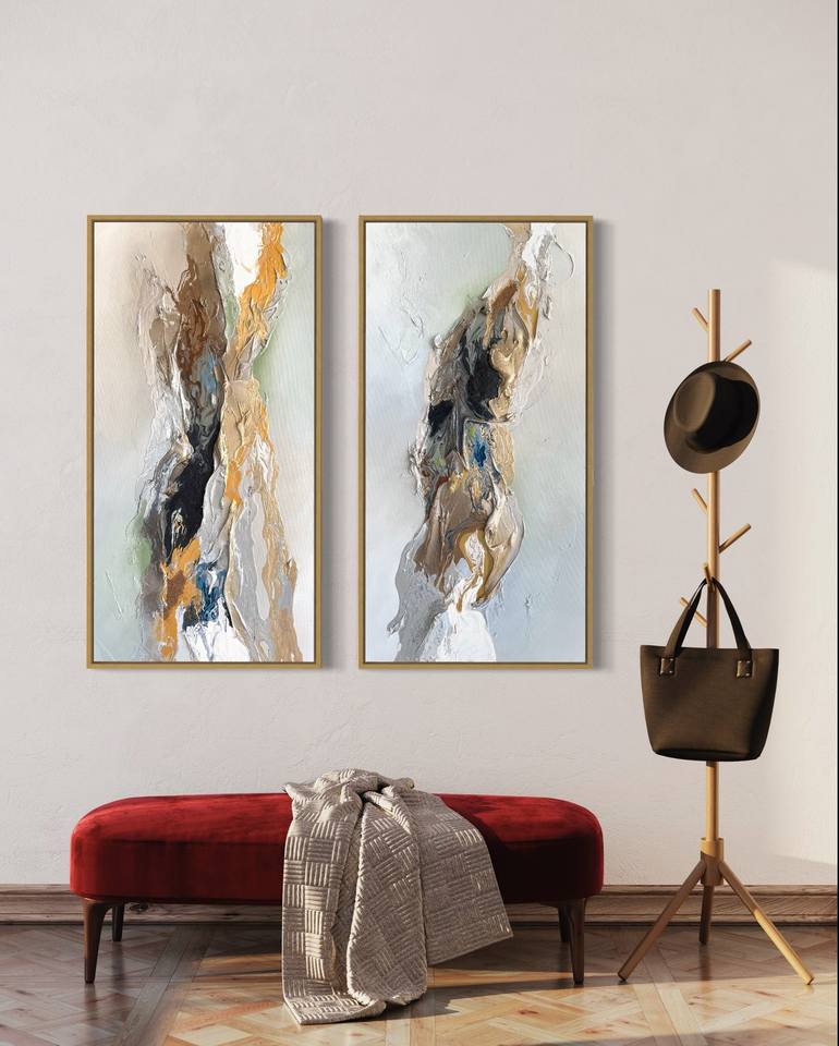 Original Modern Abstract Painting by daniela pasqualini