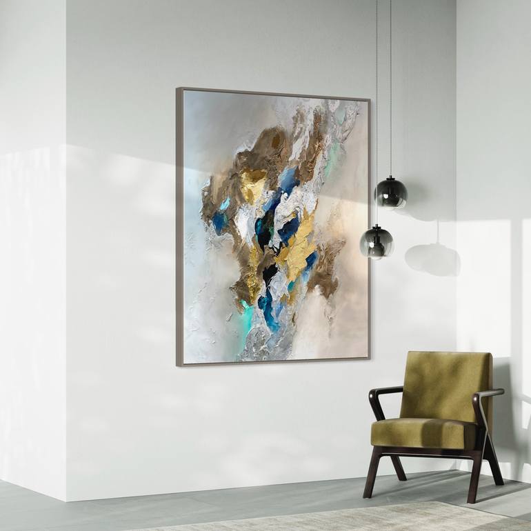 Original Abstract Painting by daniela pasqualini