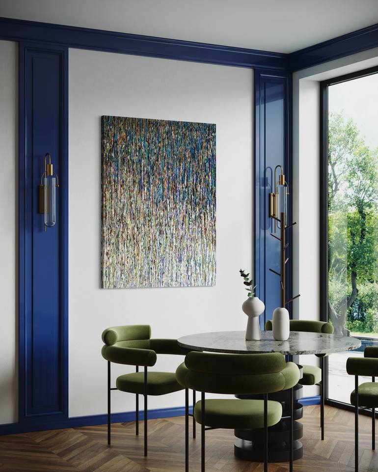 Original Abstract Expressionism Abstract Mixed Media by Daniela Pasqualini