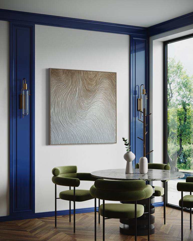 Original Abstract Expressionism Abstract Mixed Media by Daniela Pasqualini