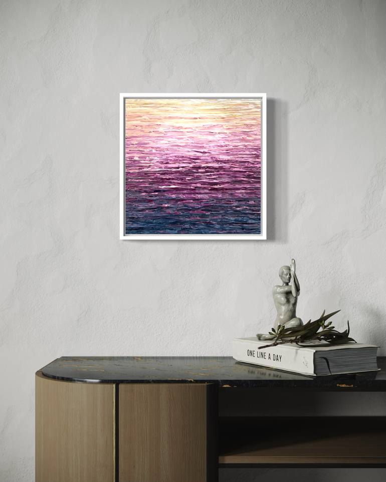 Original Abstract Landscape Painting by Daniela Pasqualini