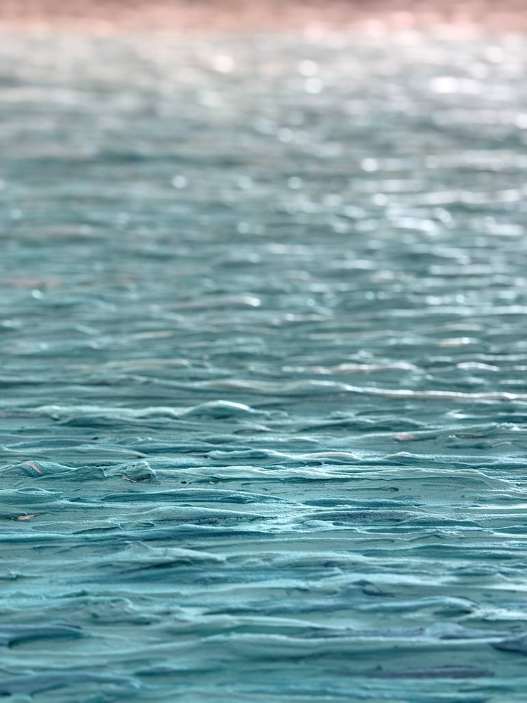 Original Abstract Seascape Painting by Daniela Pasqualini