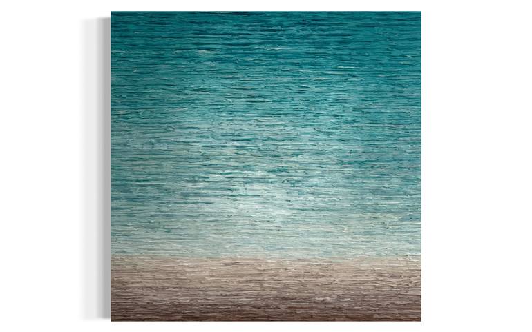 Original Abstract Seascape Painting by Daniela Pasqualini