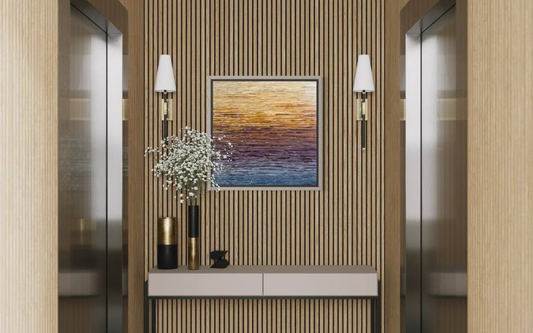 Original Abstract Landscape Painting by Daniela Pasqualini