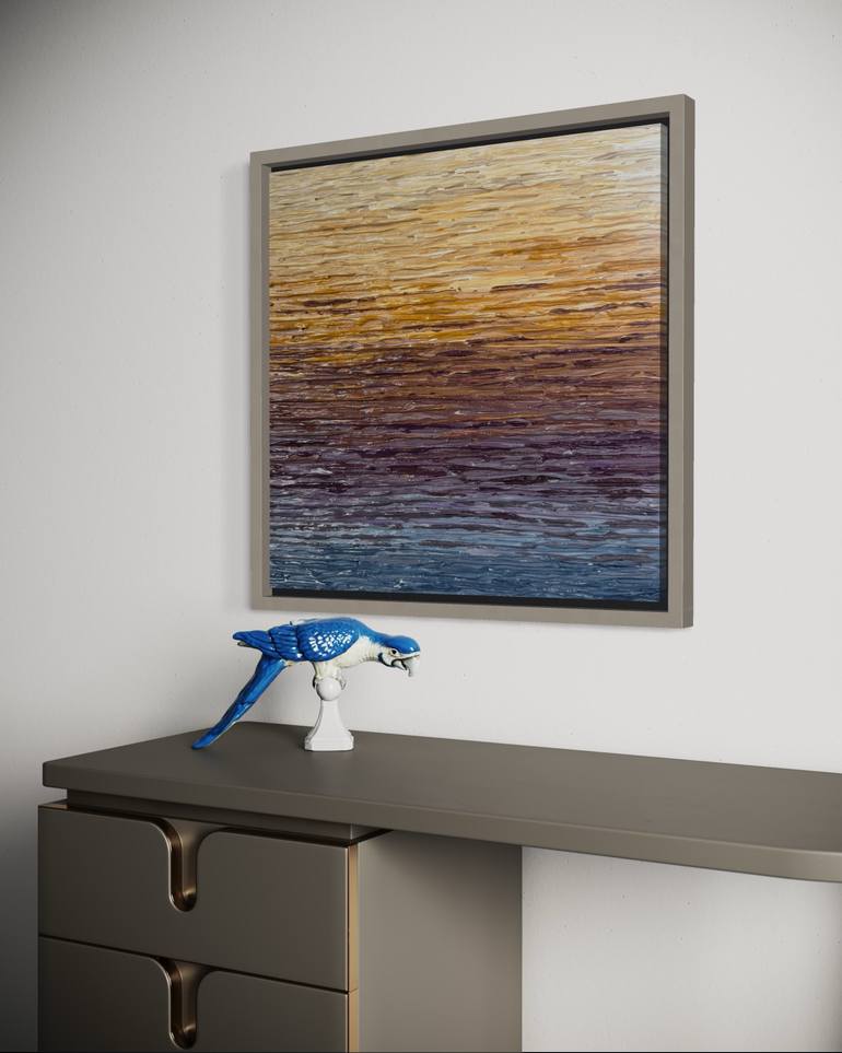 Original Abstract Landscape Painting by Daniela Pasqualini