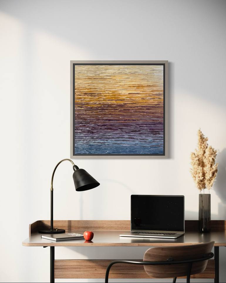 Original Abstract Landscape Painting by Daniela Pasqualini