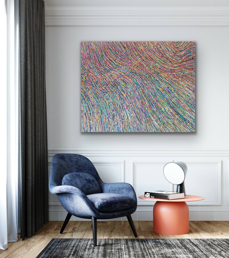 Original Impressionism Abstract Painting by daniela pasqualini
