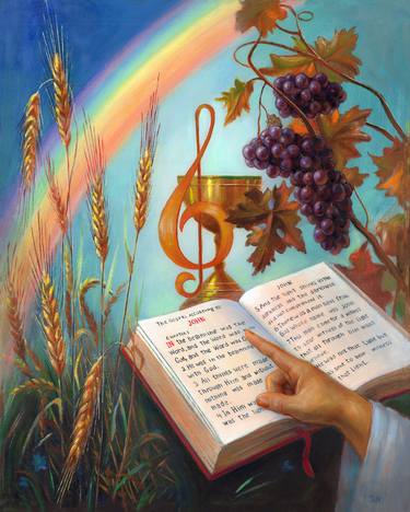Print of Fine Art Religious Paintings by Svitozar Nenyuk