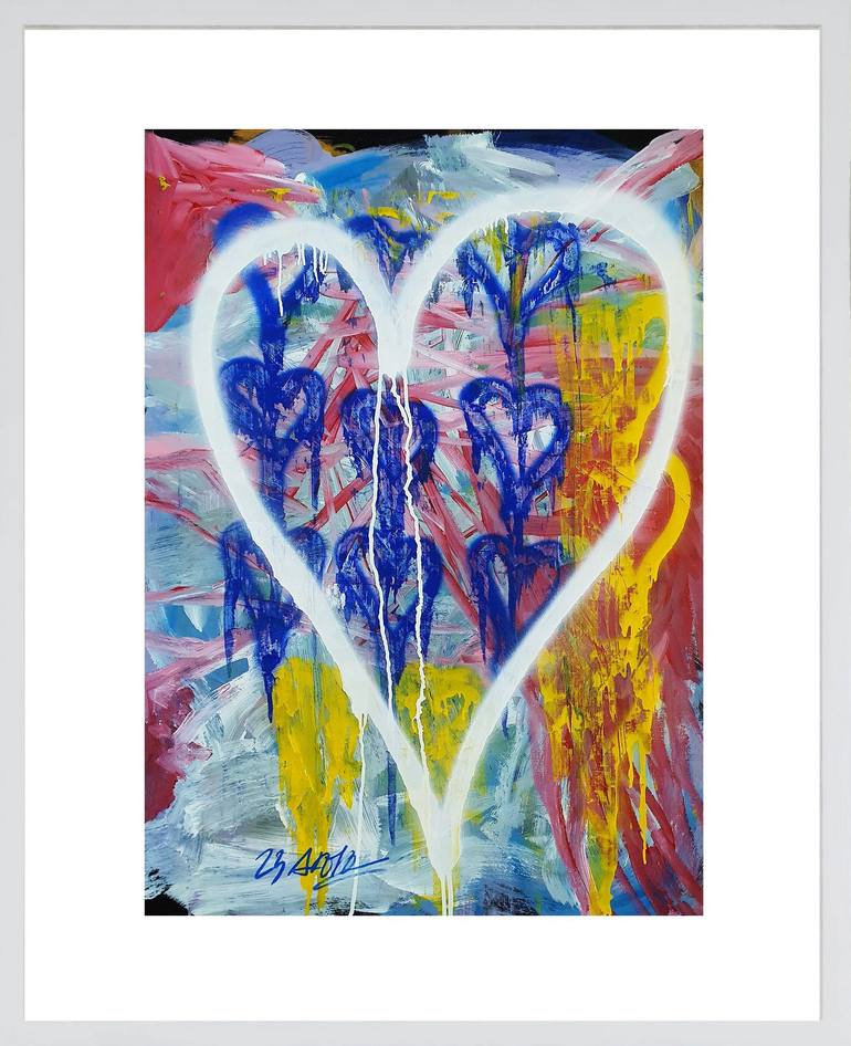  Urban Hearts # 3 Painting by Mister Artsy Urban Studio Street Art ...